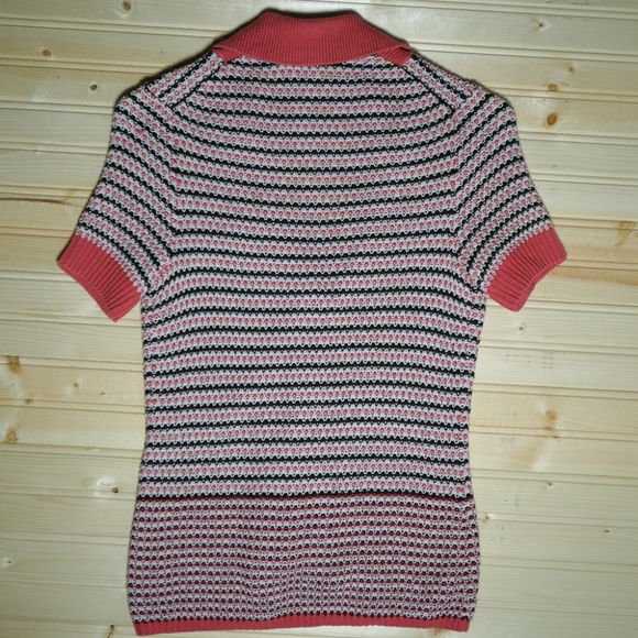 Ann Taylor Loft knitted sweater cardigan shirt - Picture 3 of 5